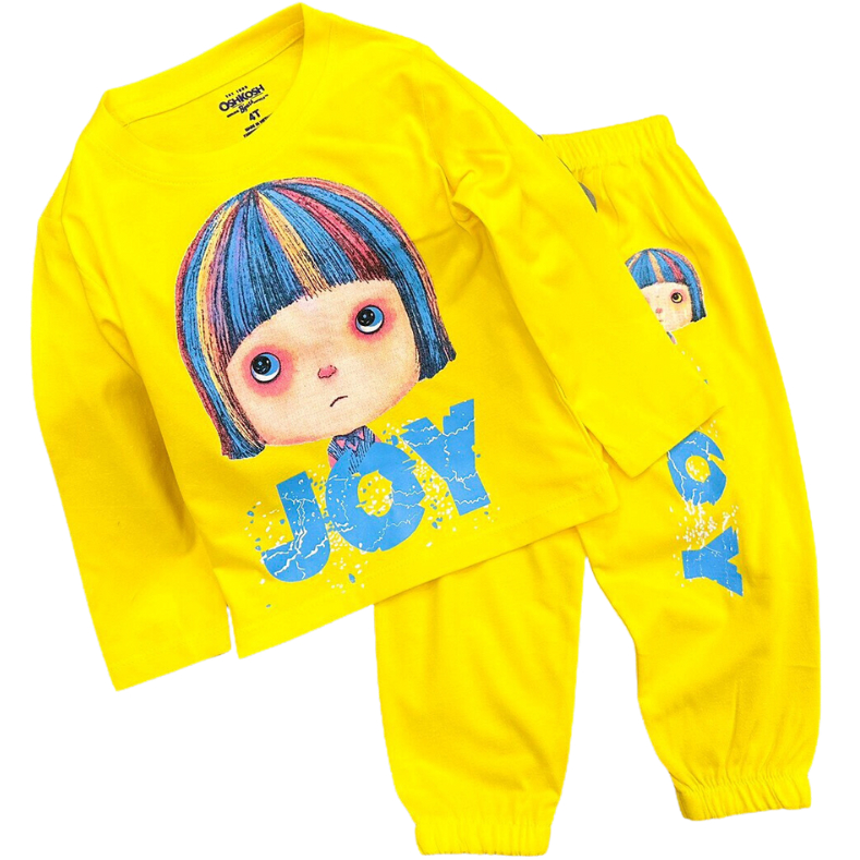 Quần áo dài tay cho bé gái 9-28 kg set đồ bộ thun cotton thoáng nhẹ mềm mịn hình in đẹp xinh xắn Homie Kids