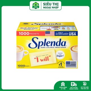 Tách lẻ gói - Đường ăn kiêng Splenda 50 gói và 100 gói
