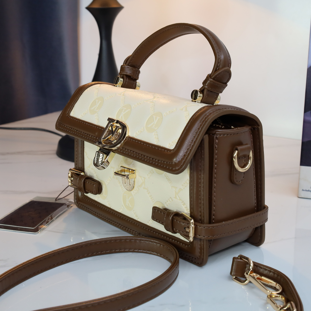 Túi xách tay + đeo chéo nữ size 20cm*7cm*12cm COKE HEART đủ màu