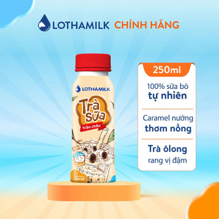 Combo 15 chai trà sữa bất kì Lothamilk 250ml (250ml x15)