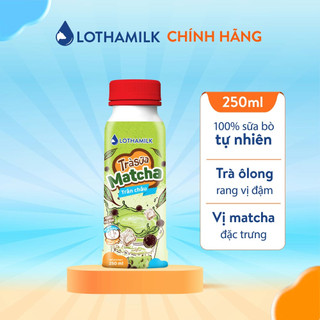 Combo 15 chai trà sữa bất kì Lothamilk 250ml (250ml x15)
