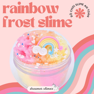RAINBOW FROST CLOUD SLIME - SLIME CẦU VỒNG ĐÓNG BĂNG - SLIME HANDMADE AN TOÀN CHO BÉ - SILAM CHẤT NHỜN MA QUÁI