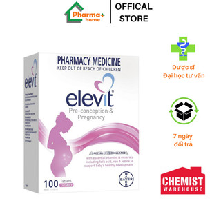 Elevit Vitamin bầu của Úc, 100 viên
