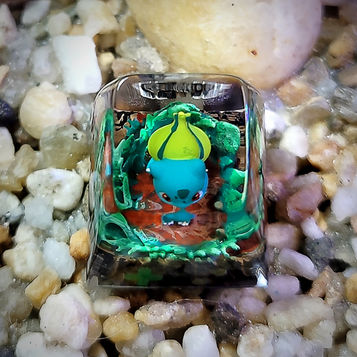 Bulbasaur keycap , nút bàn phím cơ pokemon bulbasaur , pokemon keycap , anime keycap