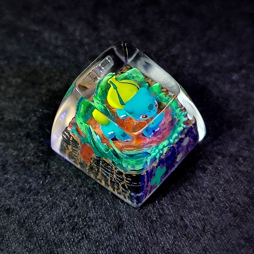 Bulbasaur keycap , nút bàn phím cơ pokemon bulbasaur , pokemon keycap , anime keycap
