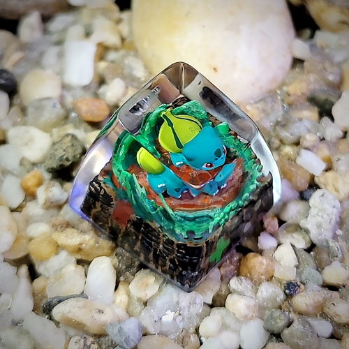 Bulbasaur keycap , nút bàn phím cơ pokemon bulbasaur , pokemon keycap , anime keycap