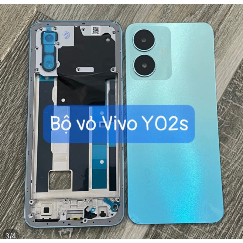 Vỏ bộ và xương máy Vivo Y02S chuyên lắp dựng máy, thay thế khi bị vỡ hỏng