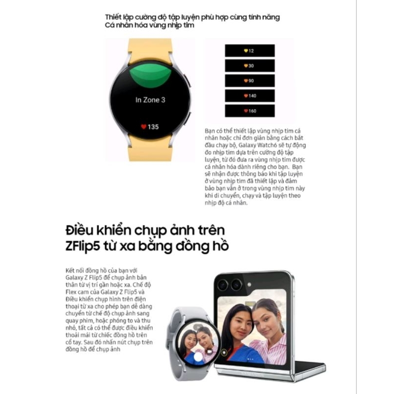 Đồng hồ thông minh Samsung Galaxy Watch 6 40mm / 44mm- Hàng Chính Hãng