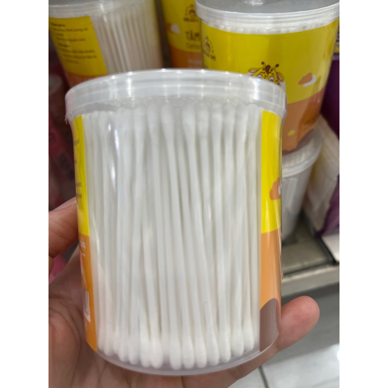 Tăm bông Trẻ Em Merigo 336 que đầu bông nhỏ