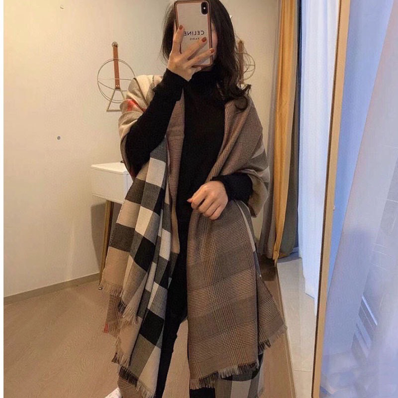 Khăn Dạ Choàng Bản Dài 75cmx180cm Phong Cách Hàn Quốc - Hàng Có Sẵn, Ảnh Thật Bên Dưới