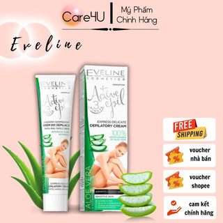  Kem Tẩy Lông Eveline Chiết Xuất Lô Hội Cho Da Nhạy Cảm 125ml