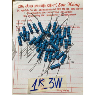 20 con điện trở mầu 1k 3w