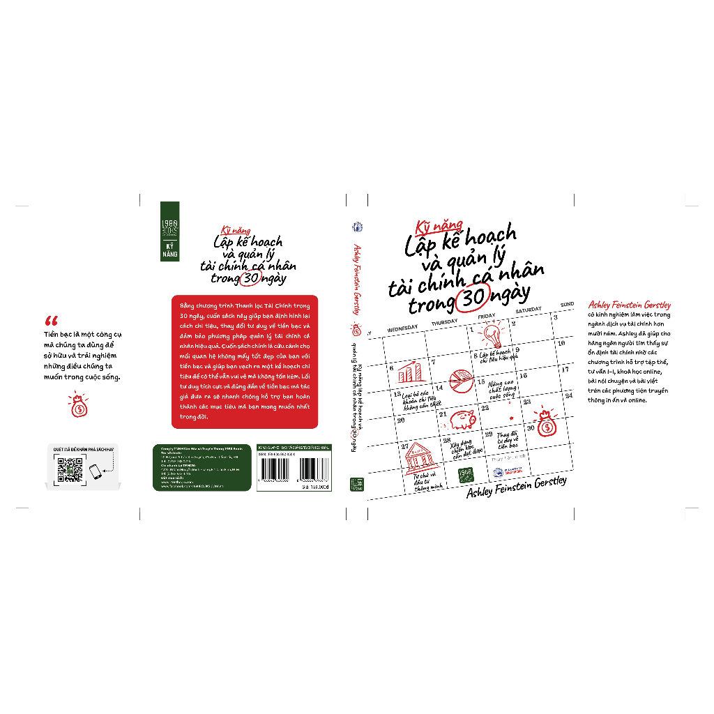 Sách - Kỹ Năng Lập Kế Hoạch Và Quản Lý Tài Chính Cá Nhân Trong 30 Ngày