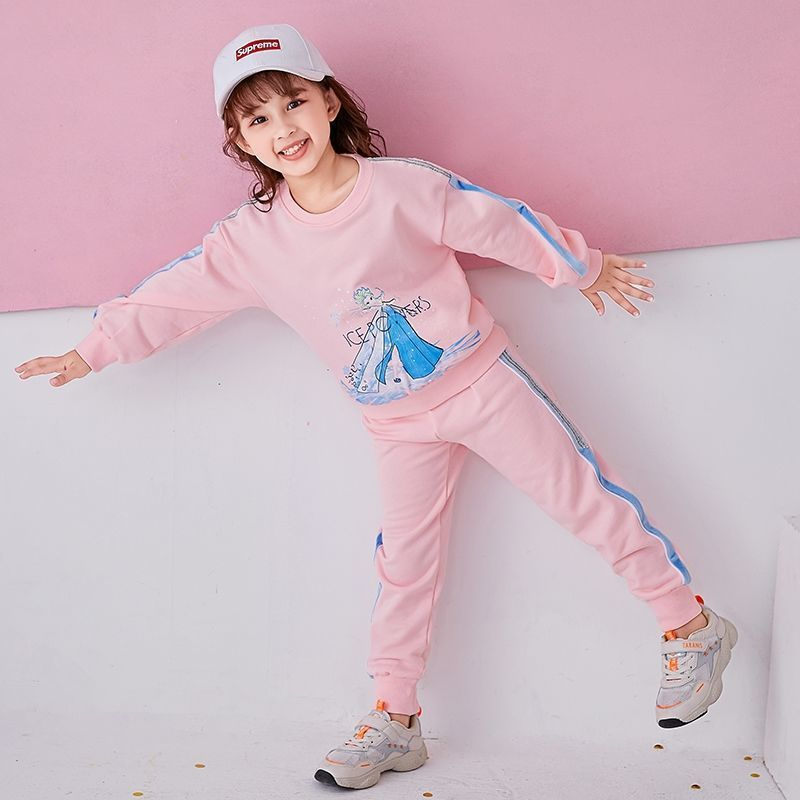 Bộ Đồ Thể Thao Dài Tay In Hình Công Chúa Aisha Chất Cotton Đẹp Cho Bé Gái BƠ MỠ HOUSE