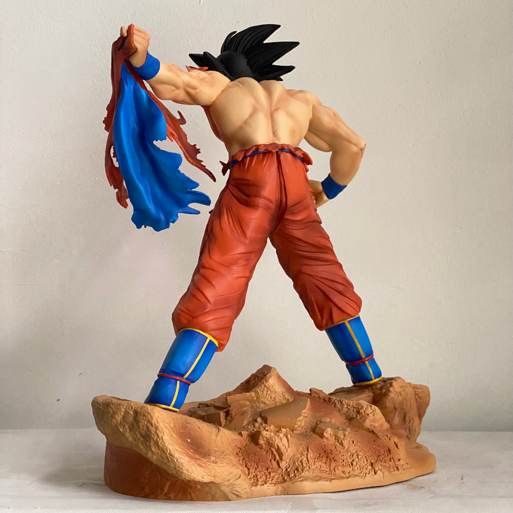 Mô hình nhân vật Son Goku xé áo cao 33CM - mô hình Goku vs Vegeta - Goku Real creation studio F1 Dragonball fig