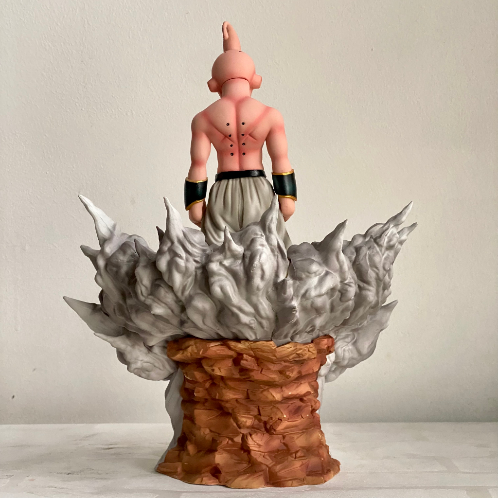 Mô hình Majin Buu cực chất cao 30CM - Mô hình kid buu đứng trên super buu - Kid Buu figure classF1 - Dragonball