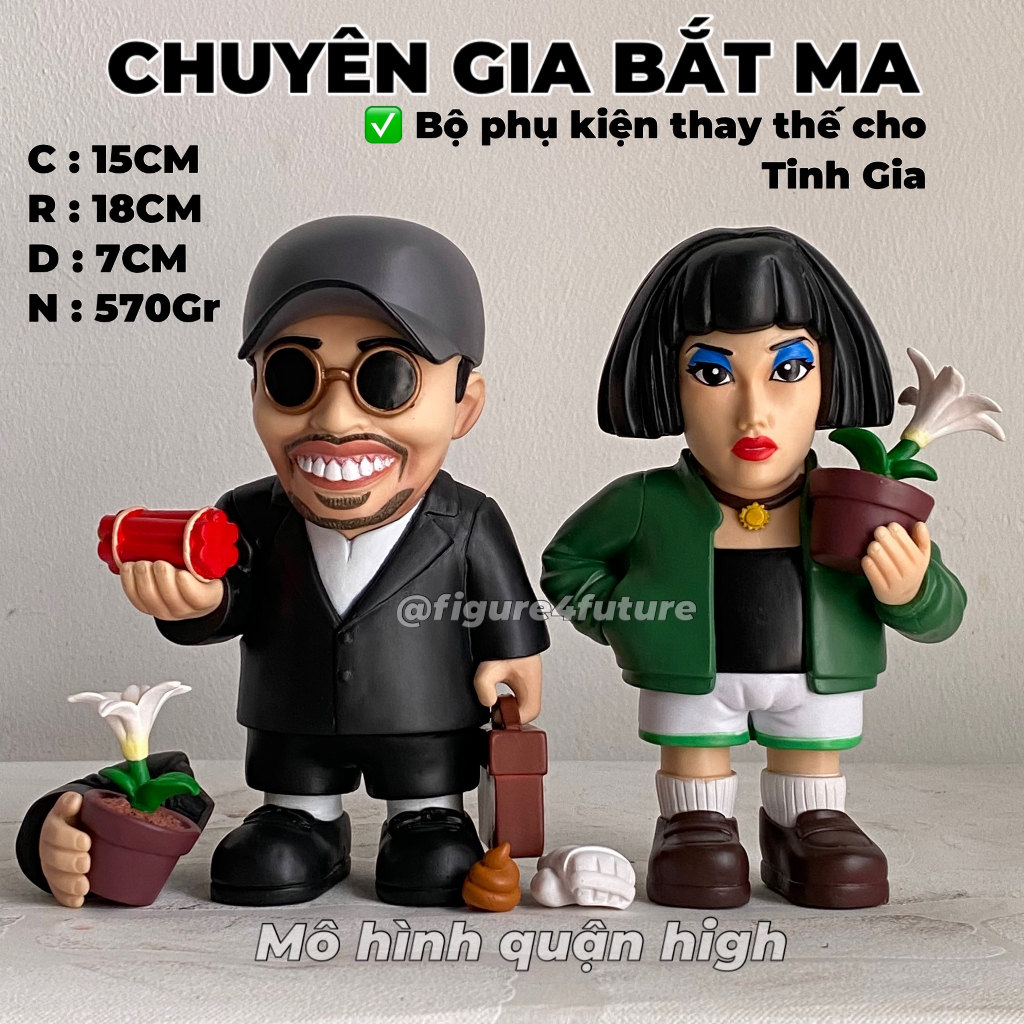 (Có sẵn) Mô hình phim Châu Tinh Trì cao 15cm-17cm - Chuyên gia bắt ma - vua phá hoại - trường học uy long - quốc sản 007