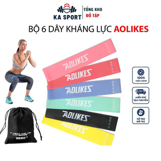  Dây Cao Su Kháng Lực Dây Mini Band Tập Chân Mông Đùi Tay Aolikes A3601 