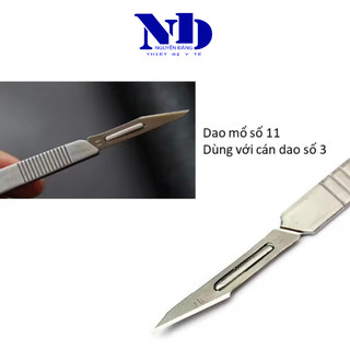 Cán dao mổ y tế số 3 Kèm lưỡi dao mổ số 11 Kiato
