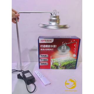 Đèn led kẹp XIMA TS-50R thông minh có điều khiển chỉnh chế độ màu