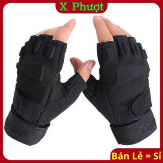 ✔️Găng Tay Xe Máy, Găng Tay Blackhawh Tập Gym, Đi Phượt Cao Cấp