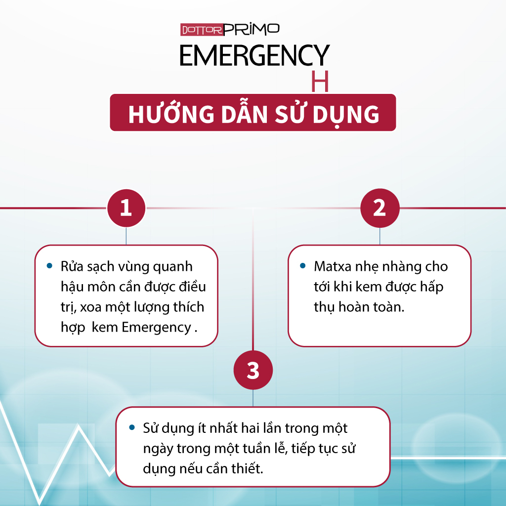 Kem Bôi Trĩ DottorPrimo Emergency H Số 1 Tại Ý Giúp Ngăn Ngừa Nhiễm Trùng Và Giảm Đau Rát Tức Thì 25ml