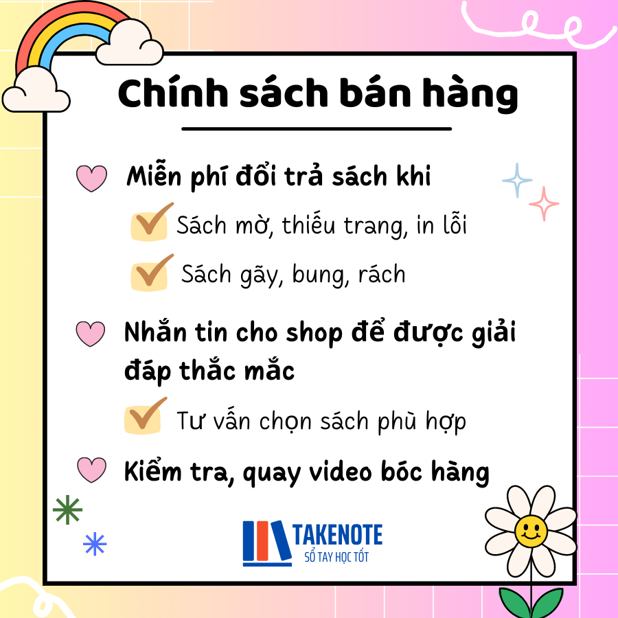 Sổ Tay Takenote Tiếng Anh tiểu học - Khổ giấy A5