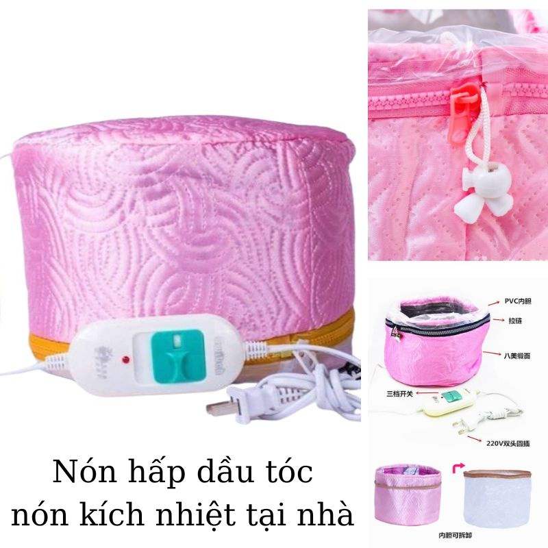 Mũ hấp tóc ủ tóc/ nón kích nhiệt cá nhân tại nhà  -
