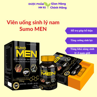 Viên uống bổ thận Sumo Men Hộp 30 Viên, hỗ trợ tăng cường sinh lý nam, bổ thận, tăng cường sinh lực Duocphamhn92
