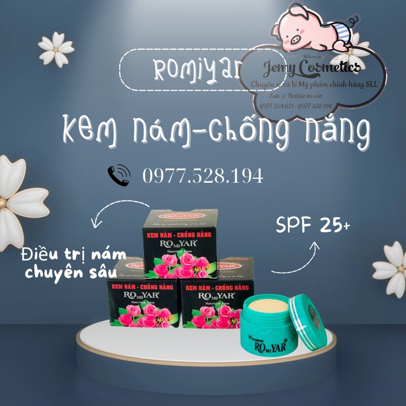 Nám chống nắng nhỏ romiyar