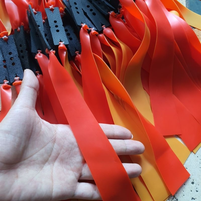 Thun víp 10 latex màu trắng1.2mm bản 40-20-220cm dành chế đồ vật yêu thích