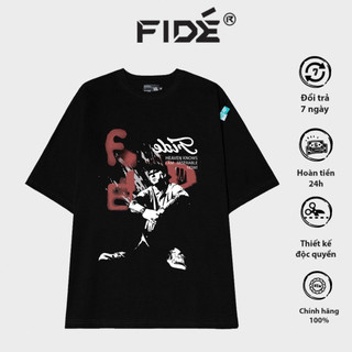 Áo thun FIDE phông trơn nam nữ cổ tròn FIDE Y2K 01