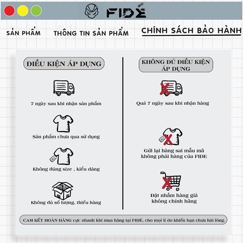 Áo thun FIDE phông trơn nam nữ cổ tròn FIDE Y2K 01