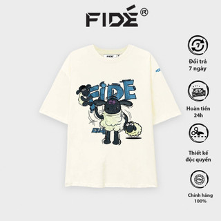 Áo thun FIDE Cừu shaun phông unisex nam nữ form rộng cổ tròn ulzzang SHAUN 20