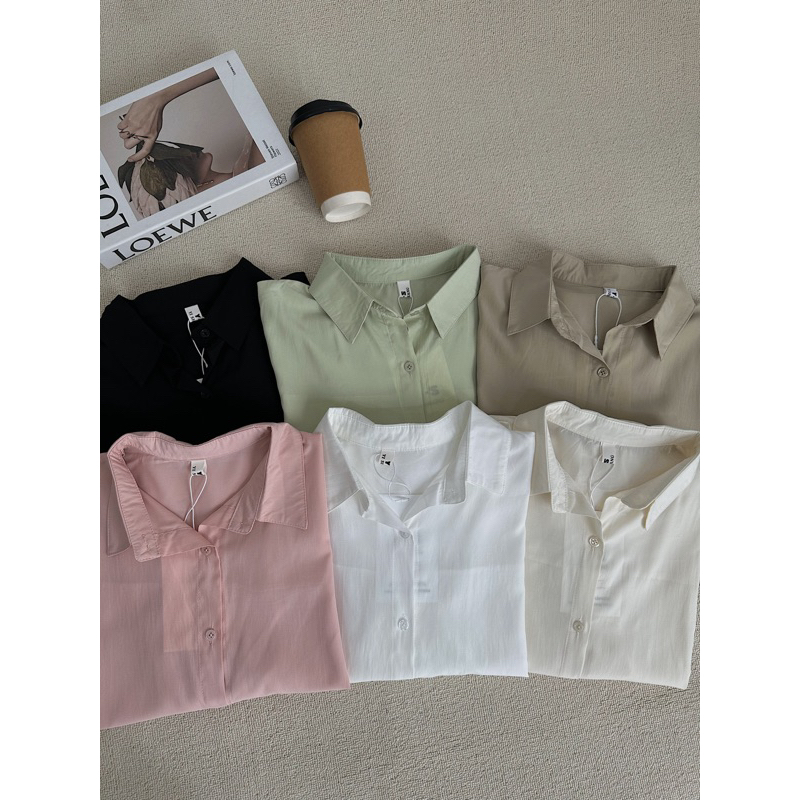 Áo Sơ mi trơn XS  - MIDISTORE