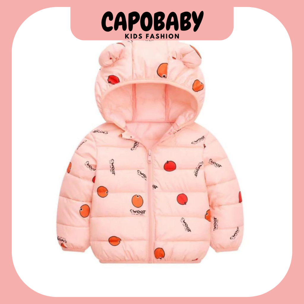 Áo phao Siêu nhẹ QCCC cho bé trai bé gái, áo khoác cho bé 7-20kg