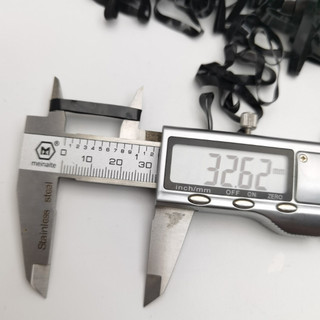 (100 gram) Thun Cột Tóc Đen Bản To, Chun Buộc Tóc Siêu Dai