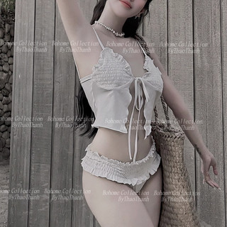 Sét bikini hai mảnh viền bèo - khosibohome