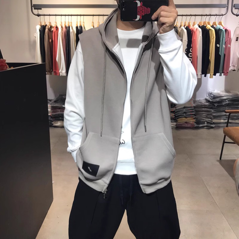 Áo Khoác Gile Nam Nữ Unisex Chất Nỉ Dày Dặn Trơn Màu Basic Phong Cách Hàn Quốc Thời Trang Zenkonu AO KHOAC NAM 050V3