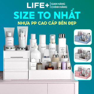 Kệ đựng mỹ phẩm đa năng, kệ đựng mĩ phẩm SIZE TO 3 tầng 3 ngăn cao cấp đa năng tiện lợi