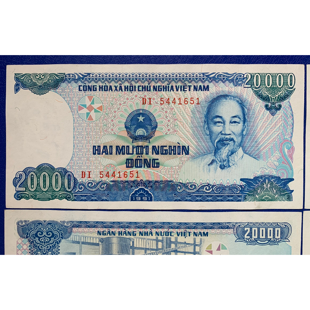 Sưu tầm 20 ngàn đồng 1991 mới