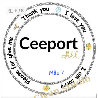 [Combo] 50 logo Ceeport theo mẫu lựa chọn