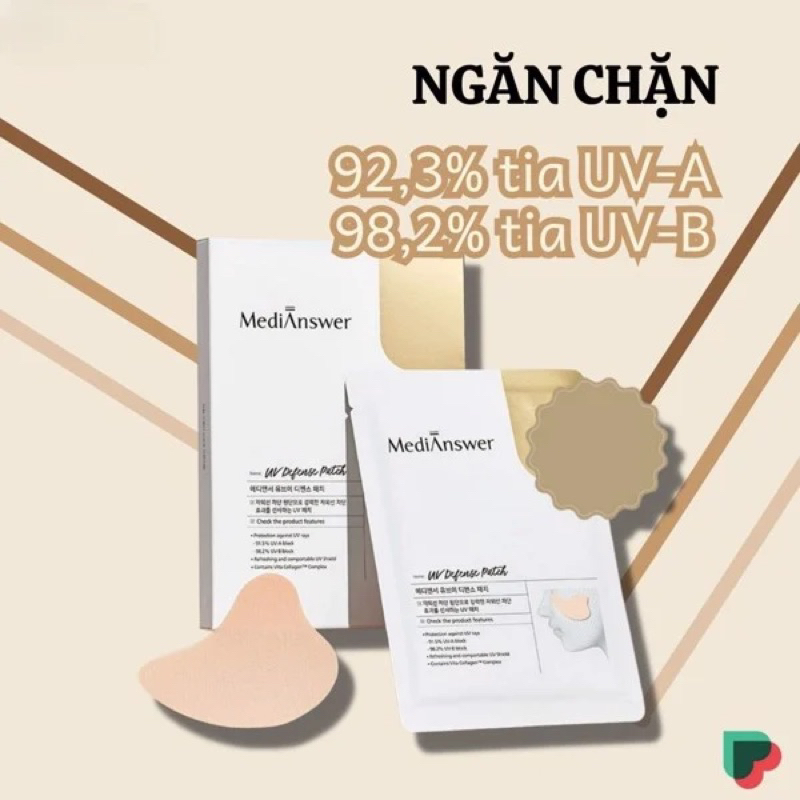 Dán Chống Nắng Giảm Thâm Sạm Medianswer 1 Cặp