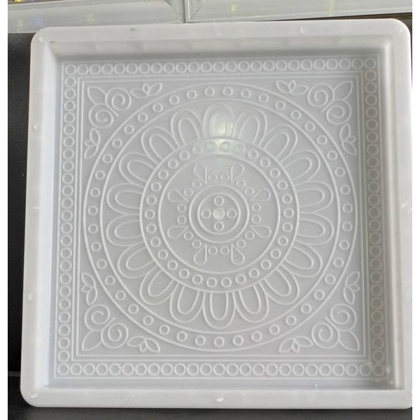 Khuôn đúc gạch bê tông lát trang trí sân vườn 40 * 40cm