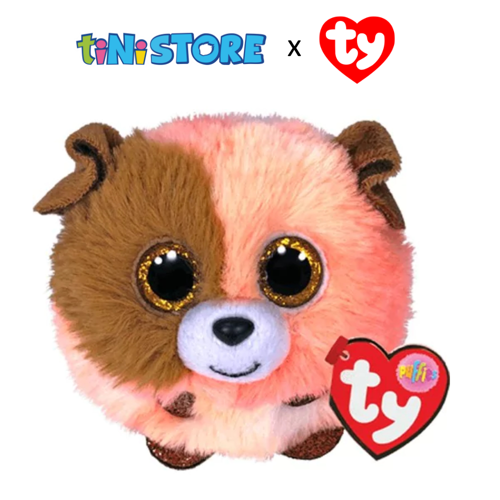 tiNiStore-Đồ chơi thú bông bóng tròn - cún con Mandarin TY 42523
