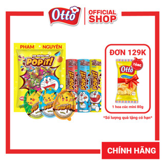 1 Túi Popit 212g + 3 Ống Popit 15g + 3 Trứng 10g | Socola | Đồ ăn vặt