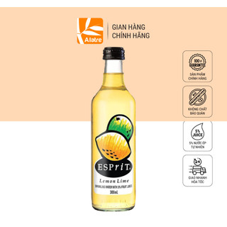 300ml Nước Có Ga Hương Chanh Bickford's Chứa Nước Ép Chanh Esprit