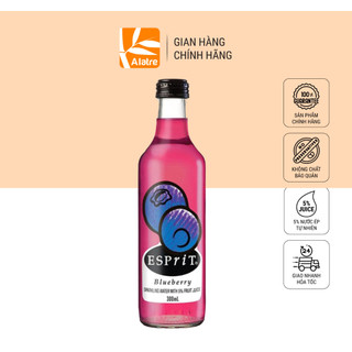 300ml Nước Uống Có Ga Chứa Nước Ép Việt Quất