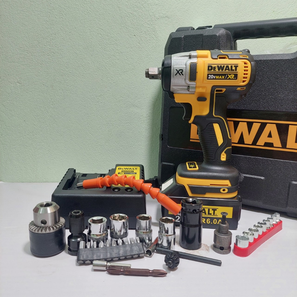 Máy siết bu lông dùng pin 20V Max DeWalt DCF887 Không Chổi Than Hàng Cao Cấp