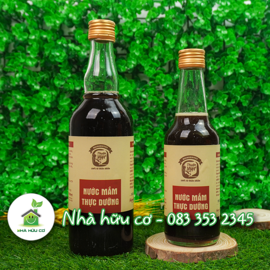Nước mắm thực dưỡng thuần chay HOMEFOOD - Cung cấp Protein cho bữa ăn hàng ngày- Date: 5/2026 - Nhà hữu cơ